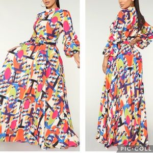 NWT Fashion Nova Wrong Impression Maxi Dress Size XL